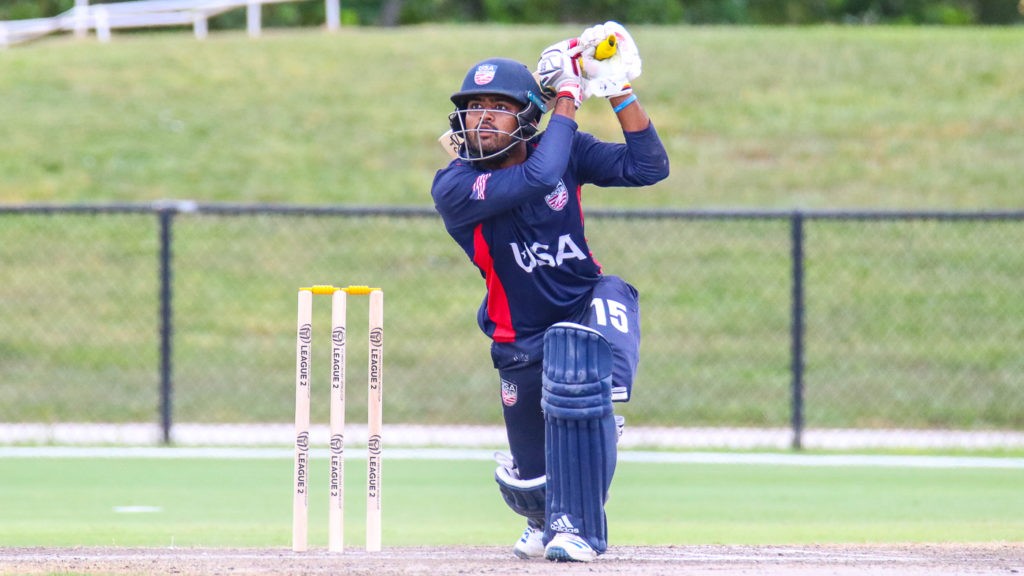 नेपालविरुद्ध अमेरिकाका पटेलको अर्धशतक पूरा