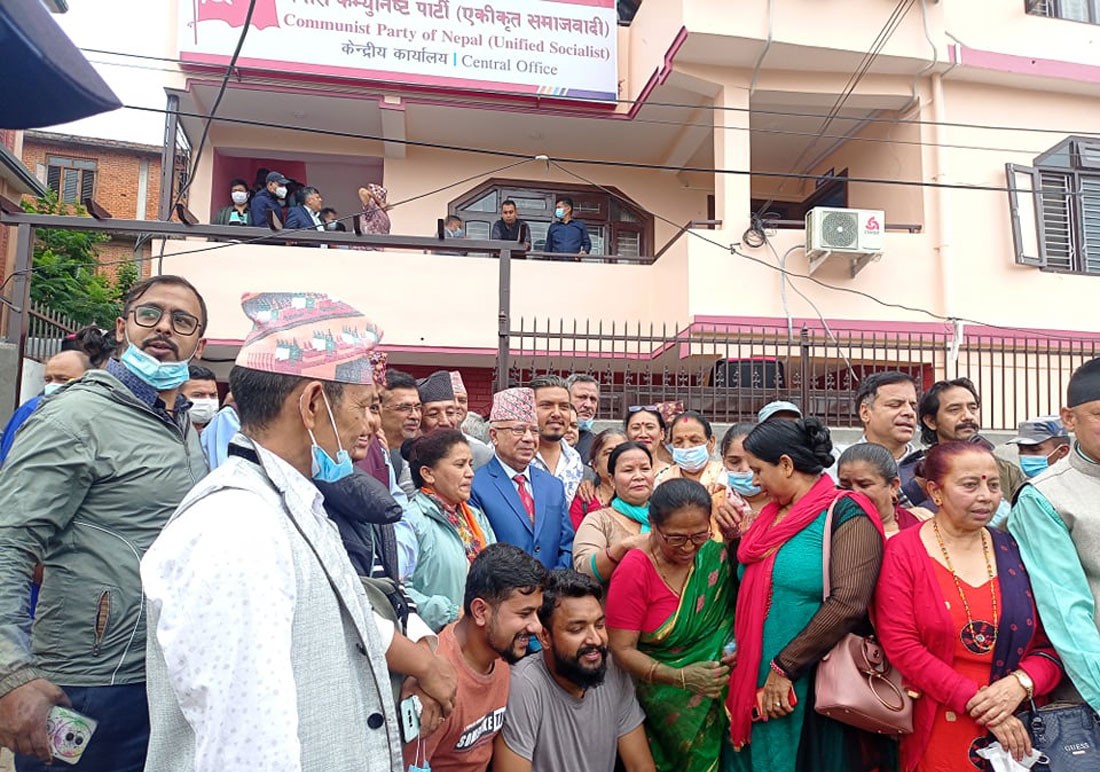 माधव नेपालको पार्टी कार्यालयको मासिक भाडा ३ लाख !