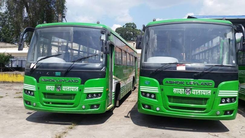 साझाले चीनबाट ६१ करोडका विद्युतीय बस किन्दै