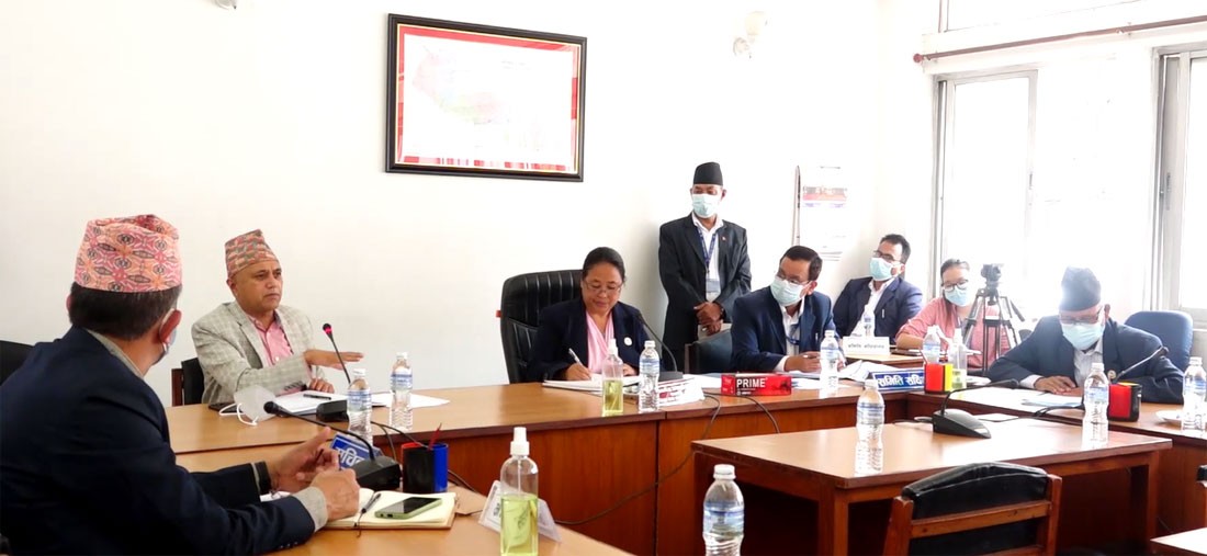 संसदीय समितिले मगायो सरकार र मणिपाल मेडिकल कलेजबीच भएको सम्झौता