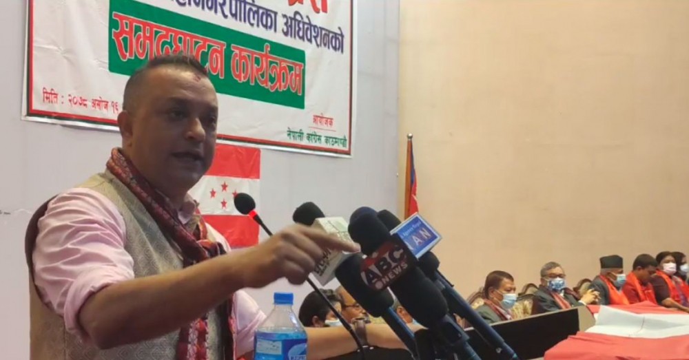 सबै कम्युनिस्ट मिलेर आए पनि जित्ने तागत कांग्रेसले बनाउनु छ : थापा