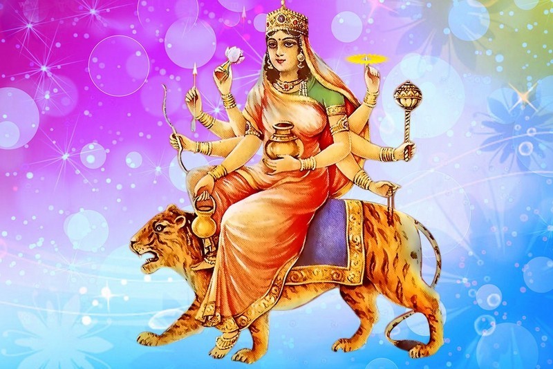 नवरात्रको चौथो दिन आज, कुष्माण्डा भगवतीको पूजा आराधना गरिँदै