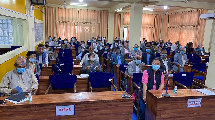 बागमती प्रदेशसभा १२ दिन स्थगित, विश्वासको मतमा मतदान भएन