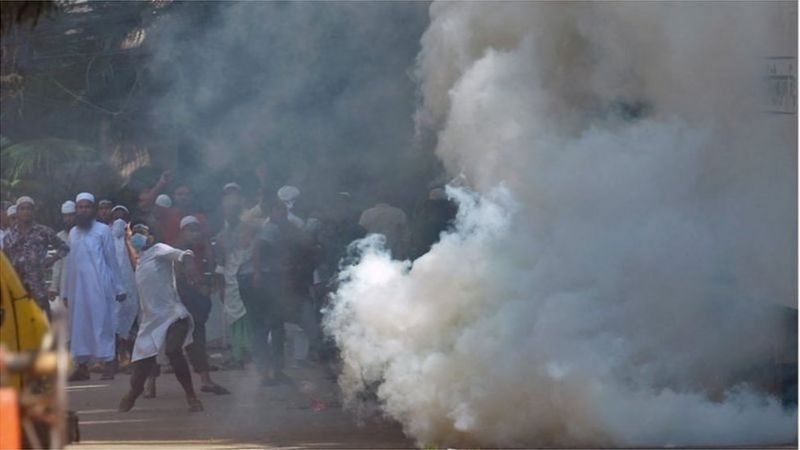 बंगलादेशमा भएको धार्मिक हिंसाले उग्ररुप लिँदै