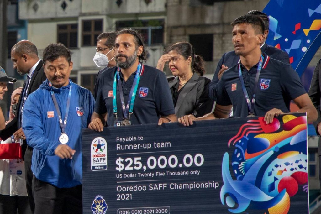 राष्ट्रिय फुटबल टोली भोली स्वदेश आइपुग्ने