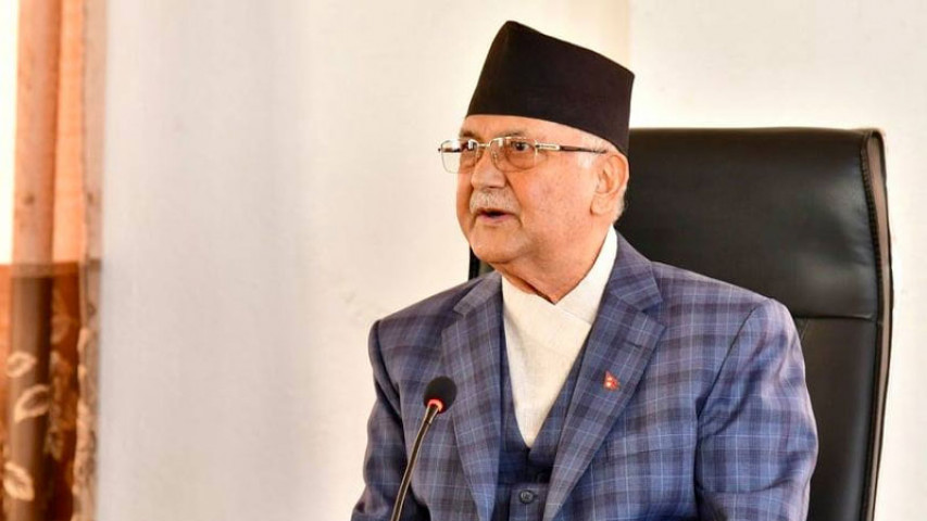 नेकपा अध्यक्ष आलीले गरे महाधिवेशन उद्घाटनस्थलको निरीक्षण