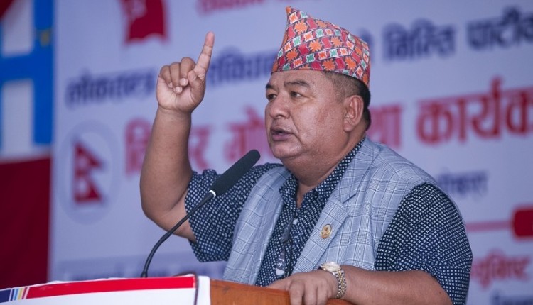 श्रममन्त्री श्रेष्ठले भने- संविधान बचाउन गठबन्धन