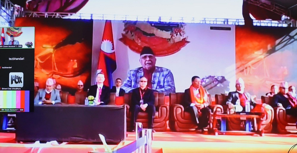 वर्तमान सरकार मुलुकमा विकास र सुशासन कायम गर्न तल्लीन: प्रधानमन्त्री केपी शर्मा ओली