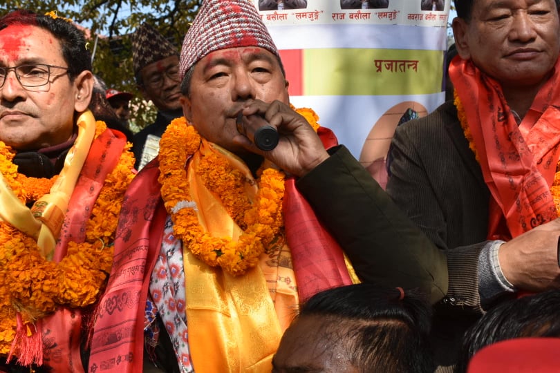 राप्रपाका अध्यक्ष लिङ्देनसहित पदाधिकारीको शपथ शुरु