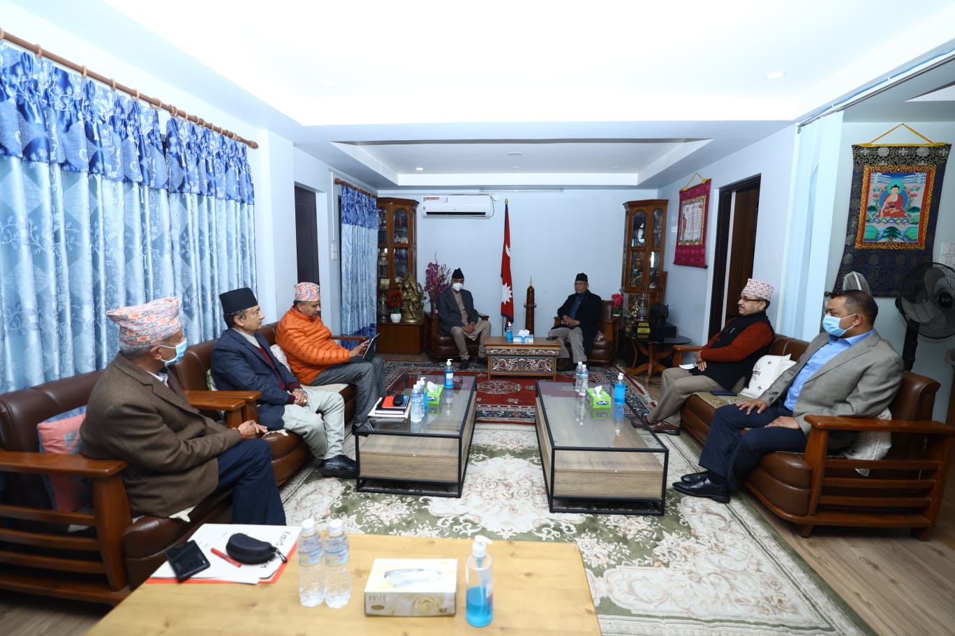 बालकोटमा आज बसेको कांग्रेस–एमालेबीचको बैठक निष्कर्ष विहीन