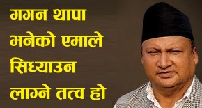‘नेपालमा एमाले बाहेक लोकतान्त्रिक पार्टी छैन’: नेता नेपाल