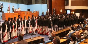 प्रमुख प्रतिपक्षी दल एमालेको विरोधकाबीच संसद बैठक जारीे