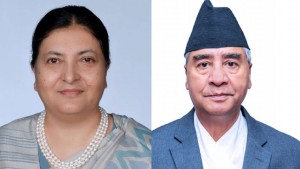 राष्ट्रपति भण्डारी र प्रधानमन्त्री देउवाबीच भेटवार्ता