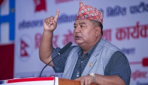 श्रममन्त्री श्रेष्ठले भने- संविधान बचाउन गठबन्धन