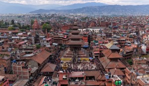 भक्तपुरमा आठ दिन नौ रातसम्म मनाइने बिस्का जात्रा सुरु