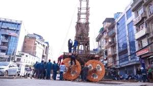 रातो मत्स्येन्द्रनाथको रथ निर्माण तिब्र गतिमा