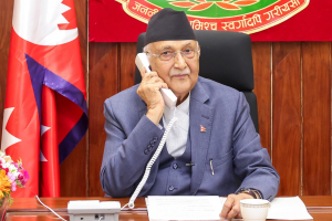 जम्मुकश्मीर घटनाः प्रधानमन्त्री ओली र मोदीबीच टेलिफोन वार्ता 