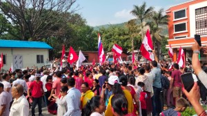 बुटवल मेयरमा परिणाम घोषणा नहुँदै विजय उत्सव सुरु