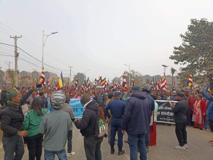 लुम्बिनीमा रामकथा वाचन कार्यक्रम राखिएपछि तनाव उत्पन्न