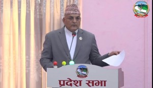 गण्डकी प्रदेशका मुख्यमन्त्री पाण्डेले पाए विश्वासको मत