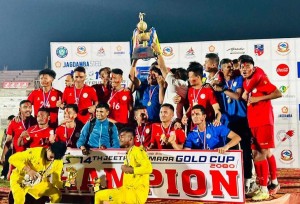 मच्छिन्द्रलाई पराजित गर्दै पुलिसले जित्यो जितपुरसिमरा गोल्डकप