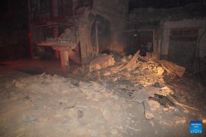 चीनमा भूकम्पमा परी मृत्यु हुनेको सङ्ख्या एकसय एकतिस पुग्यो