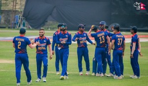 अन्तिम खेलमा वेष्टइण्डिज ए माथि नेपाल ६ विकेटले विजयी