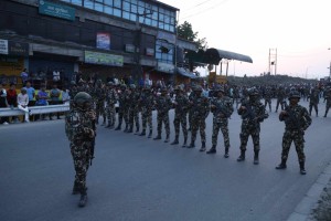 तीनकुने क्षेत्रमा बिहान ७ बजे सम्म कफ्र्यू आदेश