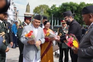 रातो मच्छिन्द्रनाथको भोटो जात्रामा प्रधानमन्त्री र राष्ट्रपति सहभागी