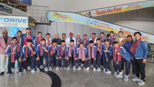 थाइल्याण्डबाट सफलतासहित फर्कियो नेपाली राष्ट्रिय पुरुष फुट्सल टोली