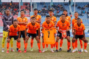 ‘ए’ डिभिजन लिगमा एपीएफको पहिलो जित