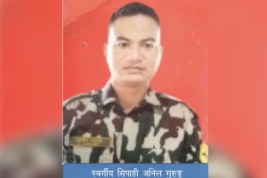 शान्ति मिसनमा खटिएका नेपाली सेनाको मृत्यु