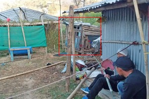 चन्द्रागिरिमा कुखुराको खोरमा चितुवाको हात अड्किएपछि.. 