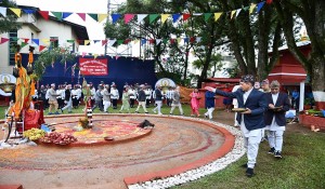 प्रहरी महानिरीक्षक सिंहबाट बडा दसैं मौलो पूजा सम्पन्न
