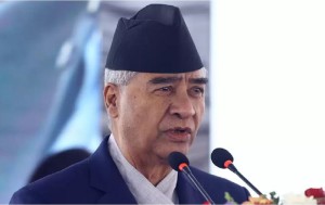 पौडेललाई भोट माग्दै ओलीलाई देउवाको पत्र 