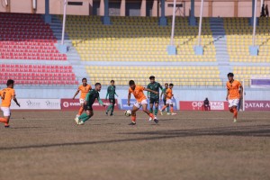 एपीएफ र एनआरटीले ३–३ गोलको बराबरी खेले, लिगकै सर्वाधिक ६ गोल