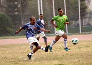 मैत्रीपूर्ण खेलमा सैनिक जनसम्पर्क तथा सूचना निर्देशनालय टिम विजयी