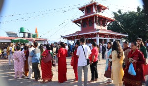 नवदुर्गामा मौलाकालिका पुगे हालसम्मकै धेरै भक्तजन