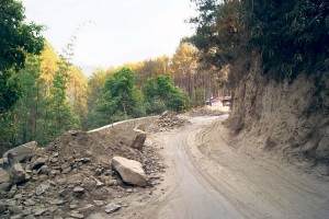 म्याग्दीको बेनी–दरबाङ सडक एक हप्तापछि खुल्यो