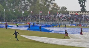 वर्षाले नेपाल र कुवेतबीचको खेल फेरि रोकियो
