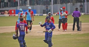 वर्षाले खेल रद्द भएपछि नेपाल एसीसी प्रिमियर कपको फाइनलमा