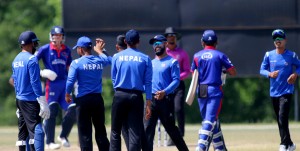 दोस्रो अभ्यास खेल नेपालले पाँच विकेटले जित्यो
