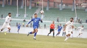 नेपाल र पाकिस्तानको मैत्रीपूर्ण फुटबल : पहिलो हाफ गोलरहित बराबरी 