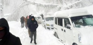 पाकिस्तानका मुरी र पञ्जाब प्रान्तमा २० वर्ष पछिकै भारी हिमपात