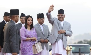 प्रधानमन्त्री प्रचण्ड न्यूयोर्क प्रस्थान 