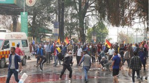 काठमाडौँमा राप्रपाको प्रदर्शनमा झडप 