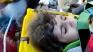 टर्कीमा भूकम्पमा फसेकी बालिकाको एक सातापछि जिवितै उद्धार