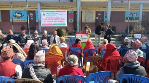 चमेली साकोसद्वारा १५४ जना ज्येष्ठ सदस्यहरुलाई सामाजिक सुरक्षा भत्ता वितरण