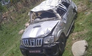 धनगढीमा गाडी दुर्घटना हुँदा १ जनाको मृत्यु, ५ जना घाइते