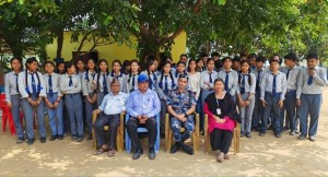 बेलौरीमा एपीएफद्वारा विद्यार्थी लक्षित लागुऔषधविरुद्ध सचेतना कार्यक्रम